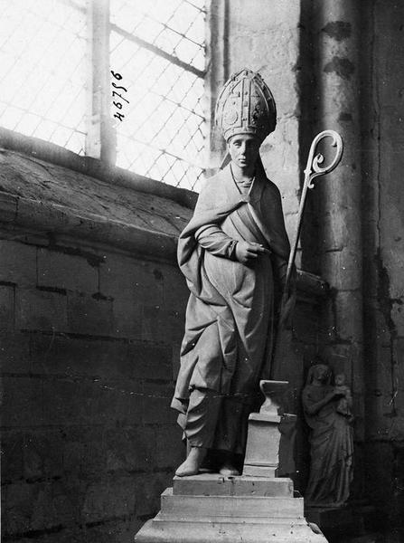 statue : saint Éloi, vue générale