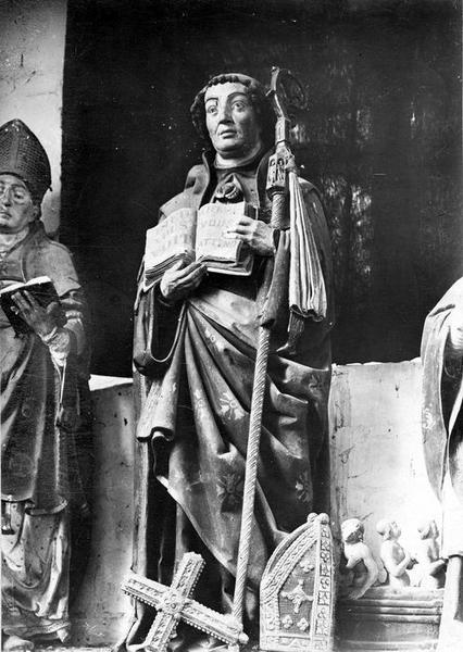 statue : saint Claude, vue générale