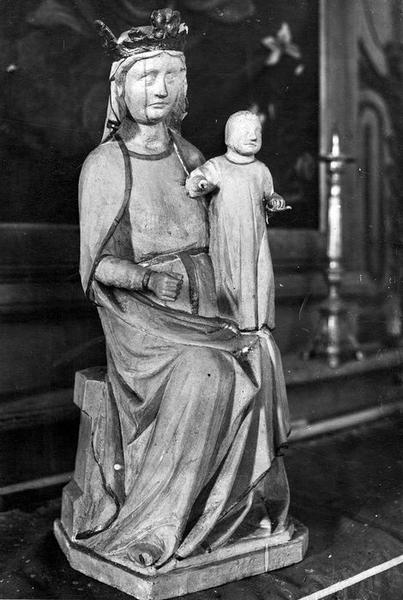 Statuette : Vierge à l'Enfant (disparue)