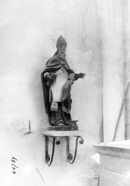 statue : saint Éloi, vue générale