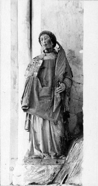 statue : saint Laurent, vue générale