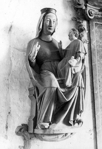 Statue : Vierge à l'Enfant