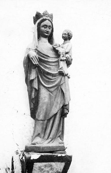 Statue : Vierge à l'Enfant