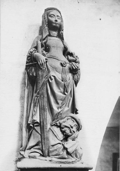 Statue : Sainte Catherine