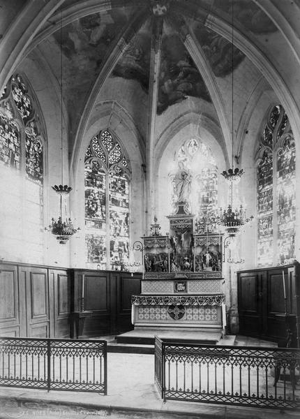 retable : Passion, Résurrection du Christ, vue générale - © Ministère de la Culture (France), Médiathèque du patrimoine et de la photographie (objets mobiliers), tous droits réservés