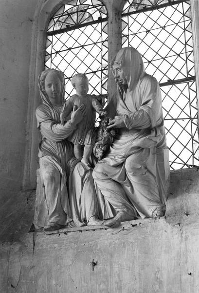 Groupe sculpté : Sainte Anne, Vierge, Enfant Jésus