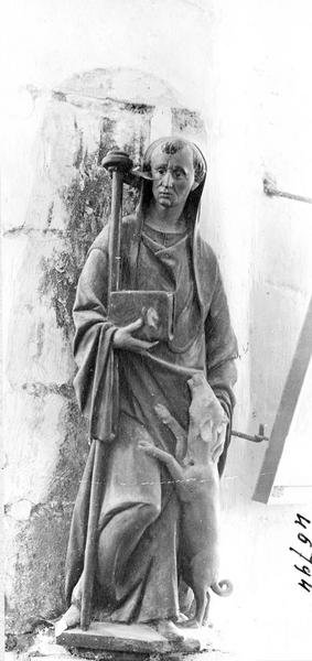 statuette : saint Antoine, vue générale