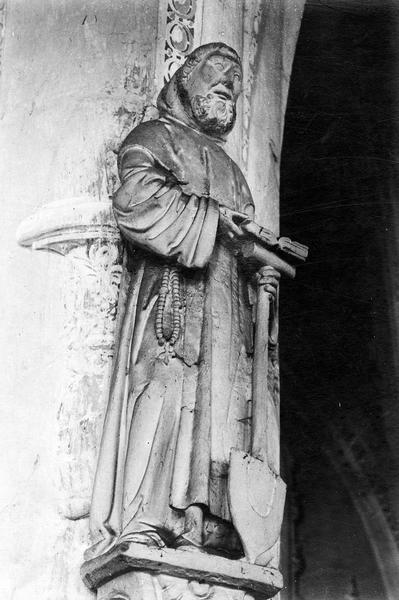 Statue : Saint Fiacre