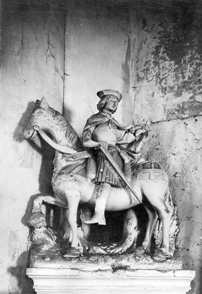 Statue : Saint Martin à cheval