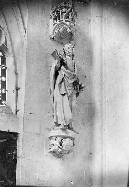 statue : saint Jude Thaddée ?, vue générale