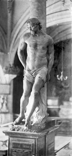 statue : Christ à la colonne, vue générale - © Ministère de la Culture (France), Médiathèque du patrimoine et de la photographie (objets mobiliers), tous droits réservés