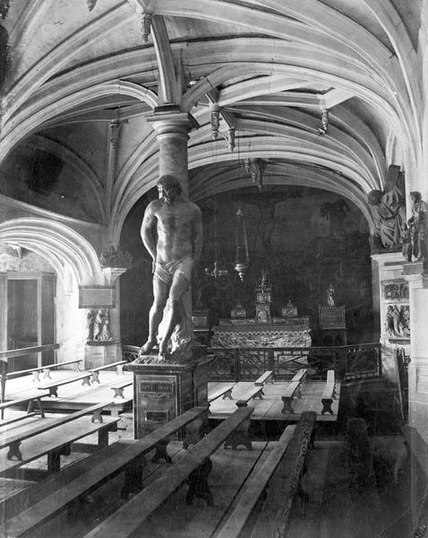 statue : Christ à la colonne, vue générale