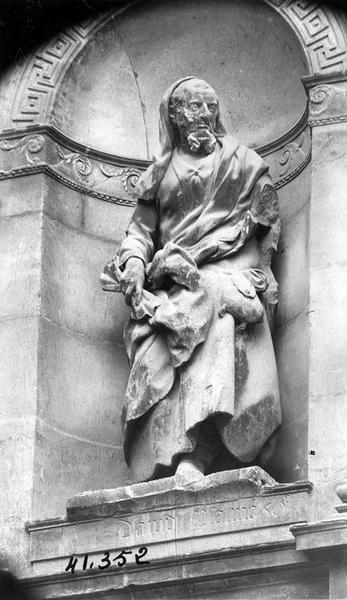 statue : David, prophète, vue générale - © Ministère de la Culture (France), Médiathèque du patrimoine et de la photographie (objets mobiliers), tous droits réservés