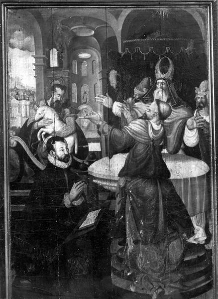 diptyque : saint Joachim au temple, vue générale - © Ministère de la Culture (France), Médiathèque du patrimoine et de la photographie (objets mobiliers), tous droits réservés