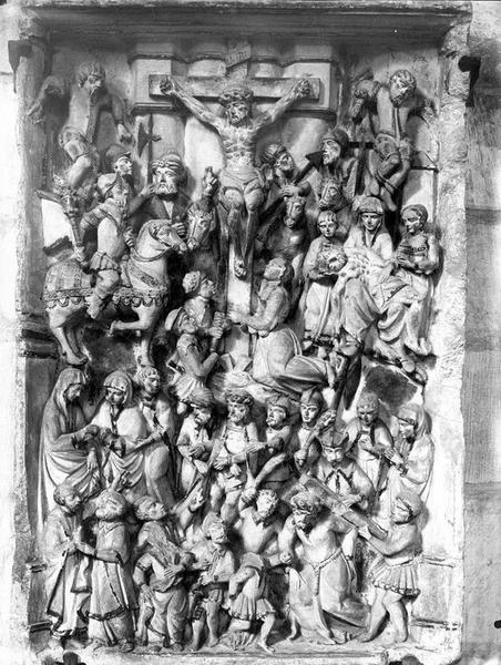 bas-relief : Calvaire, vue générale - © Ministère de la Culture (France), Médiathèque du patrimoine et de la photographie (objets mobiliers), tous droits réservés