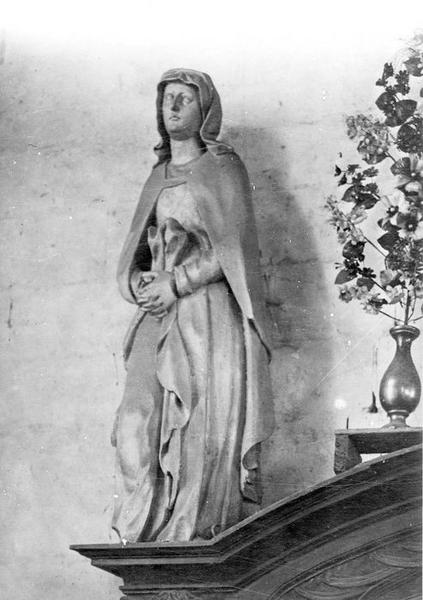 Groupe sculpté : Vierge de Pitié