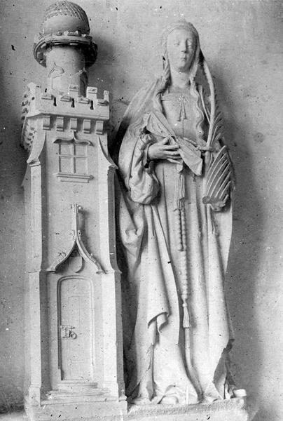 Statue : Sainte Barbe