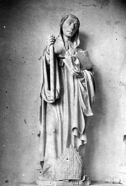 Statue : Saint Maur abbé