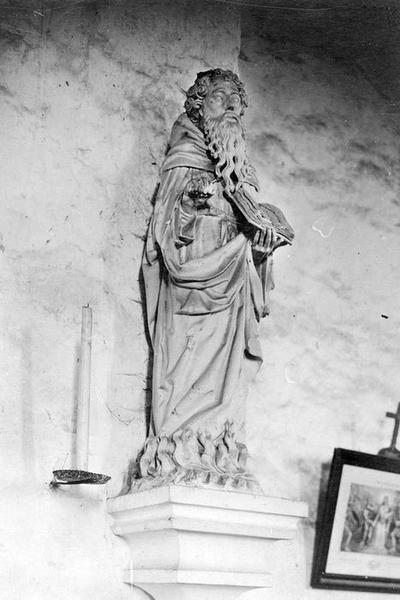 statue : saint Antoine, vue générale