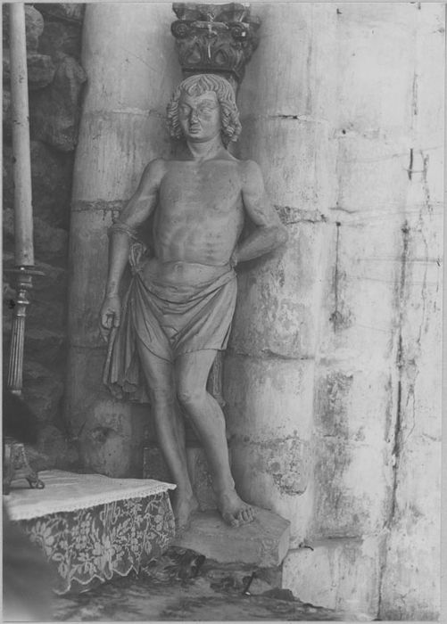 Statue : Saint Sébastien