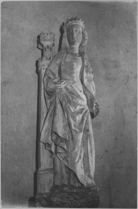 Statuette : Sainte Barbe (disparue)