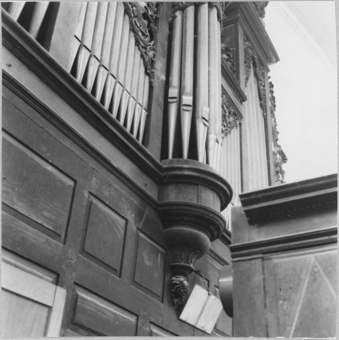 orgue de tribune : partie instrumentale de l'orgue