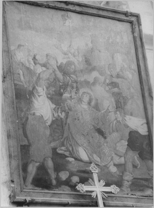 Tableau : Martyre de saint Étienne