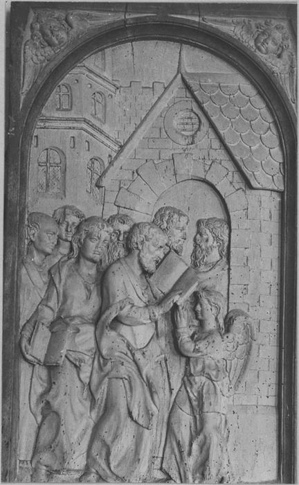 Bas-relief : Saints personnages