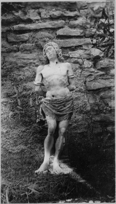 Statuette : Saint Sébastien (volée)