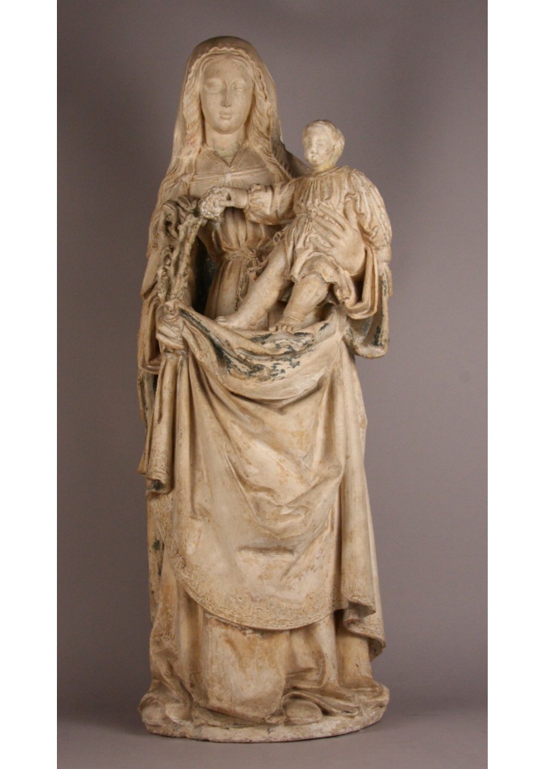 Statue : Vierge à l'Enfant 