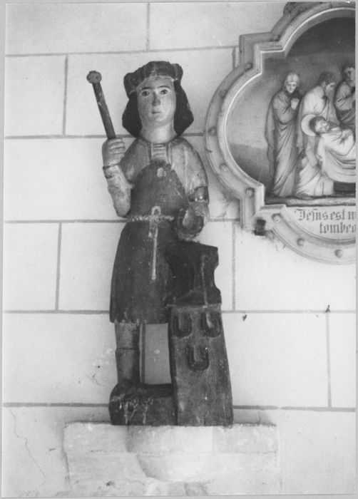 Statuette : Saint Éloi (volée)