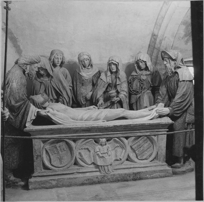 Saint Sépulcre : vue partielle, après restauration