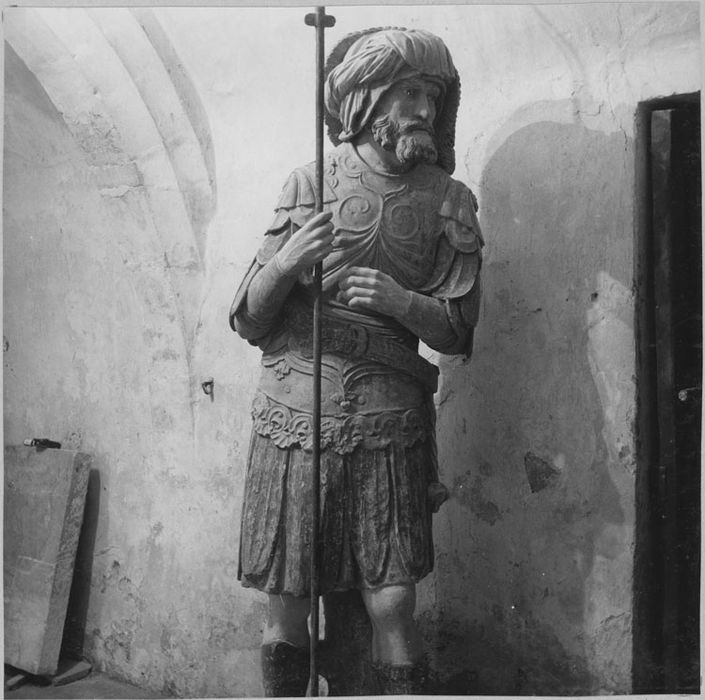 Saint Sépulcre : soldat, après restauration