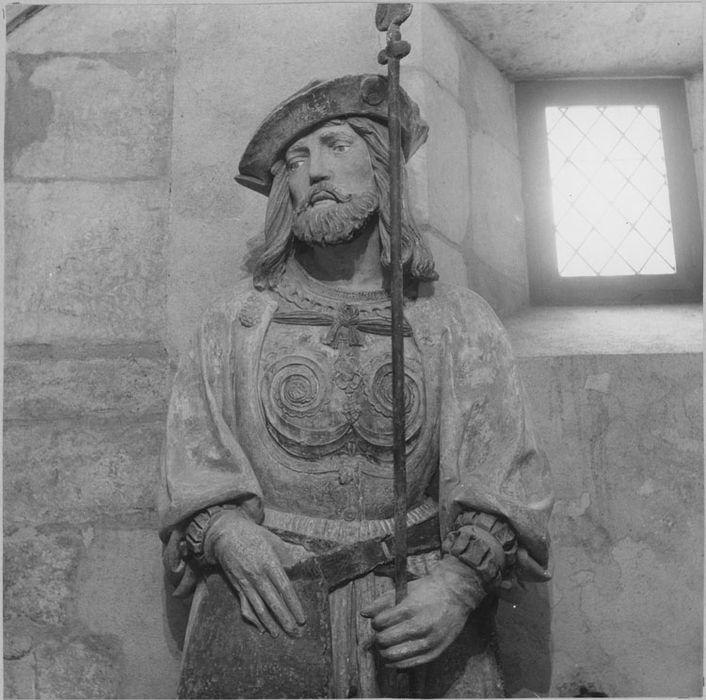 Saint Sépulcre : soldat, après restauration (détail)