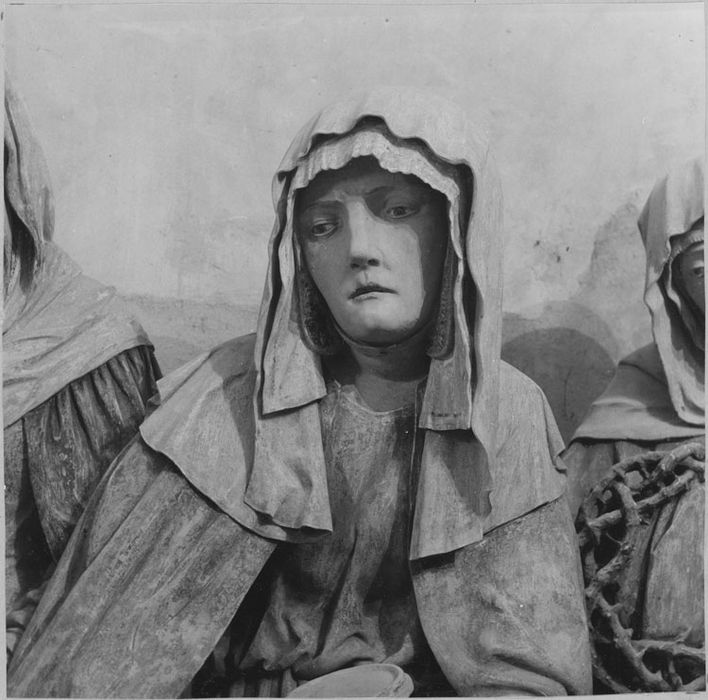 Saint Sépulcre : sainte femme, détail