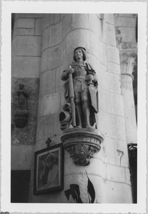 Statue : Saint Julien ou saint Michel