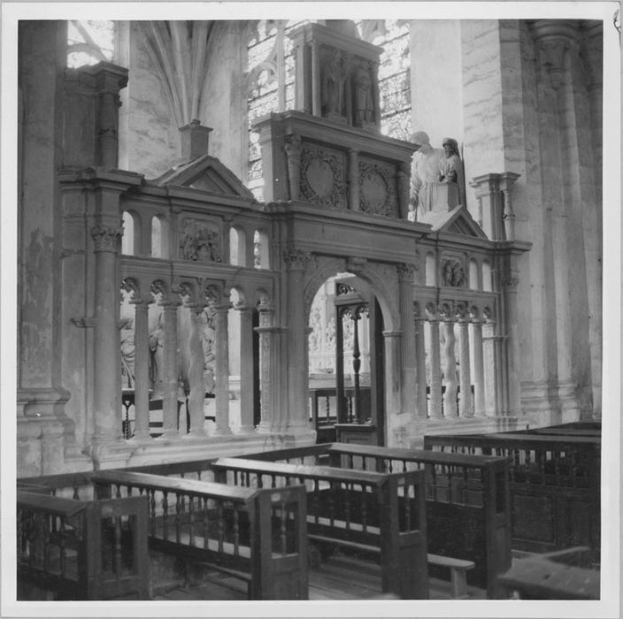 Clôture de la chapelle du Paradis - © Ministère de la Culture (France), Médiathèque du patrimoine et de la photographie, diffusion RMN-GP