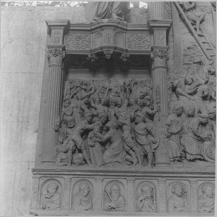 Retable de la Passion : Arrestation (vue générale)