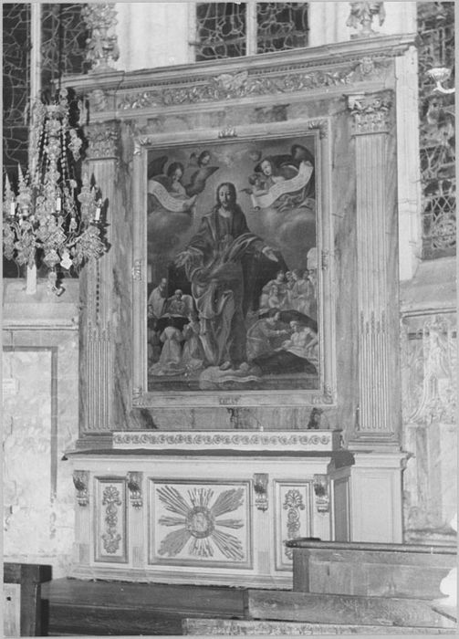 Retable de la chapelle latérale nord