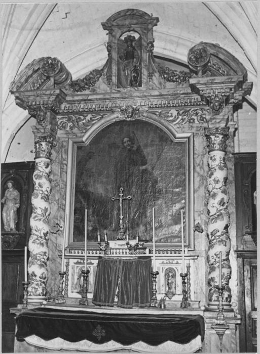 Retable et tabernacle