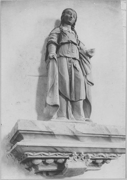 Statue : Vierge de l'Annonciation