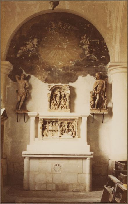 Retable (reliefs) : vue générale