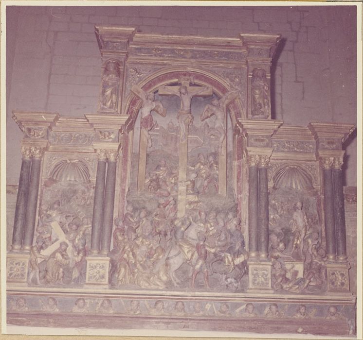 Retable, après restauration