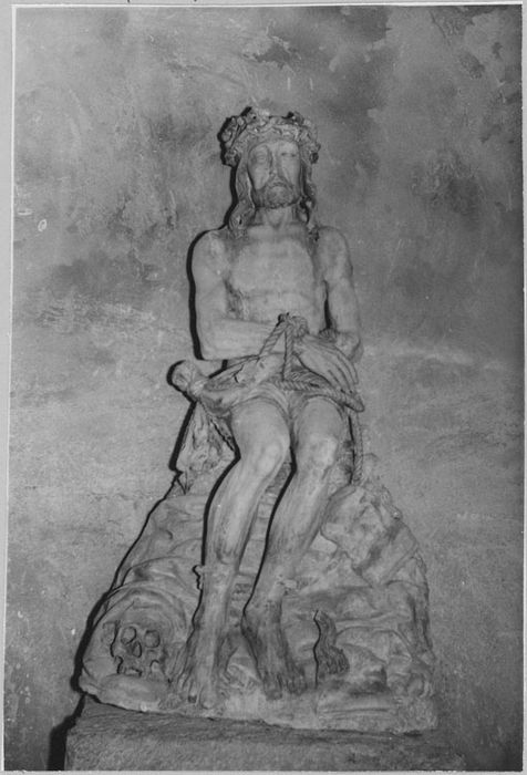 Statue : Christ de Pitié, après restauration (1967)