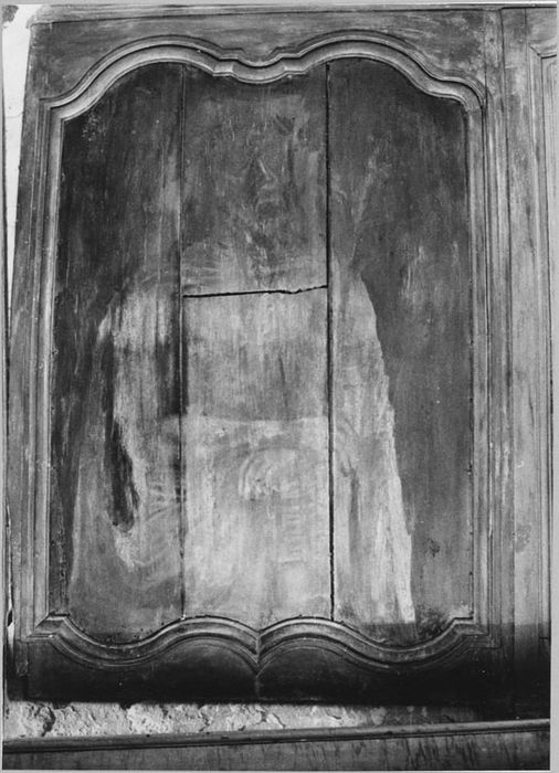 Lambris de revêtement et 9 tableaux : Ecce Homo
