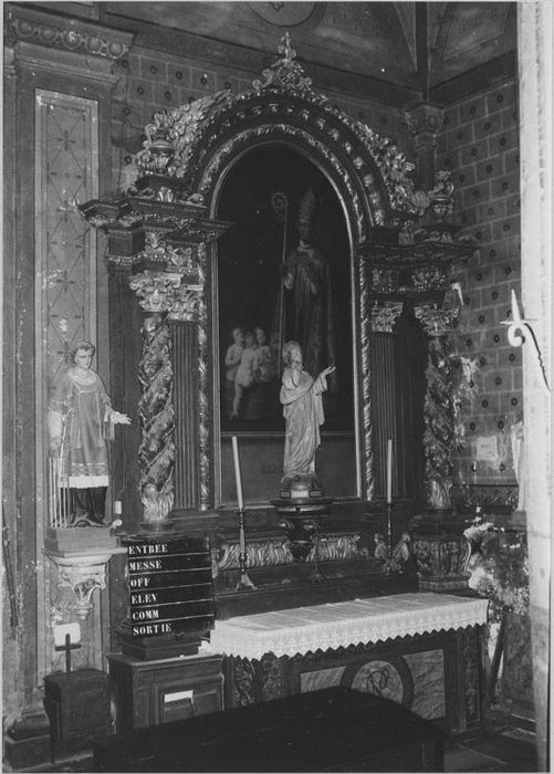 Autel, retable sud - © Ministère de la Culture (France), Médiathèque du patrimoine et de la photographie, diffusion RMN-GP