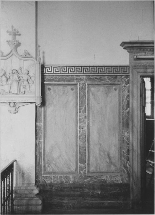 Lambris de revêtement, détail - © Ministère de la Culture (France), Médiathèque du patrimoine et de la photographie, diffusion RMN-GP