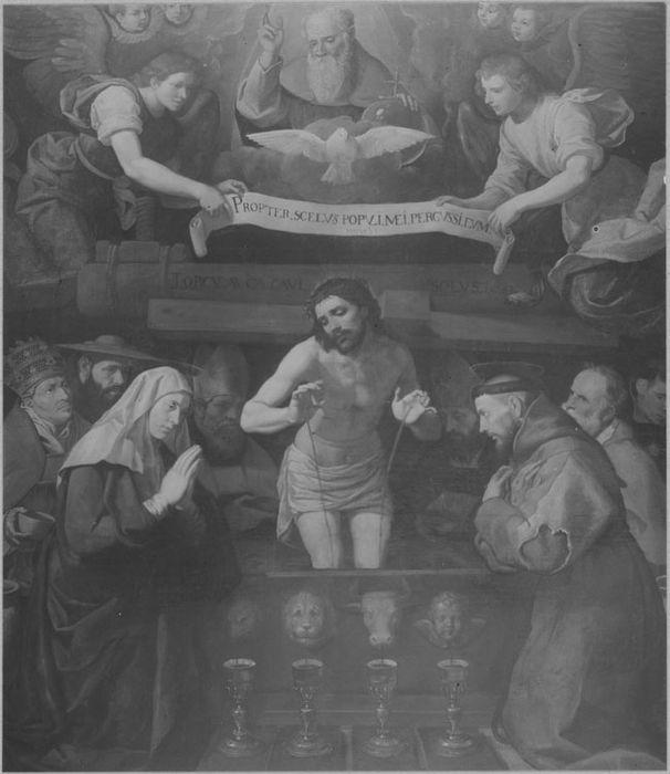 Tableau : Le Christ au pressoir 