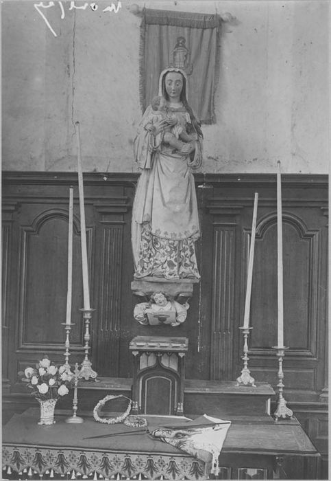 Statue : Vierge à l'Enfant