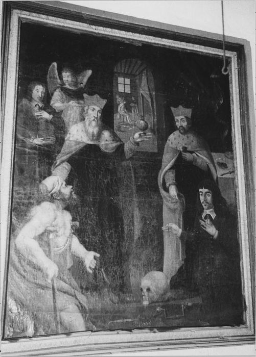 Tableau : Saint Côme, saint Damien, donateurs - © Ministère de la Culture (France), Médiathèque du patrimoine et de la photographie, diffusion RMN-GP
